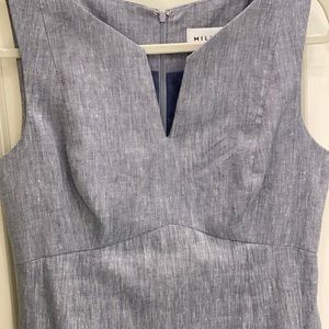 NEW Never Worn Milly Dress, light blue